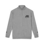 Embroidered Half-Zip Fleece Pullover
